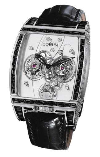 Corum Golden Bridge Golden Tourbillon Panoramique Diamants Watch Replica Ref. 382.860.69/0F81 0000